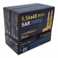 5.56 x 62 Grain M855 Ammo - Box of 30