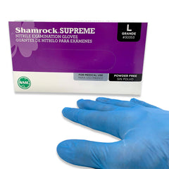 Shamrock Supreme Blue Nitrile Gloves