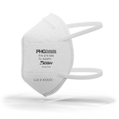 Protective Health Gear N95 Masks (Fold Style)