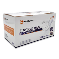 Ecoguard 4-ply Level 3 Black Surgical Masks