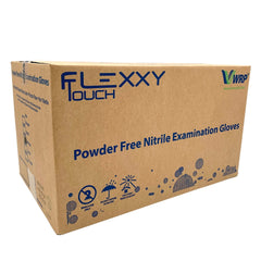 Flexxy Touch Blue Nitrile Exam Gloves